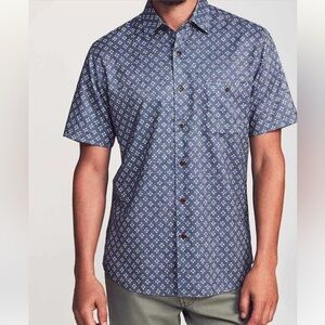 Faherty Short Sleeve Button Up Shirt